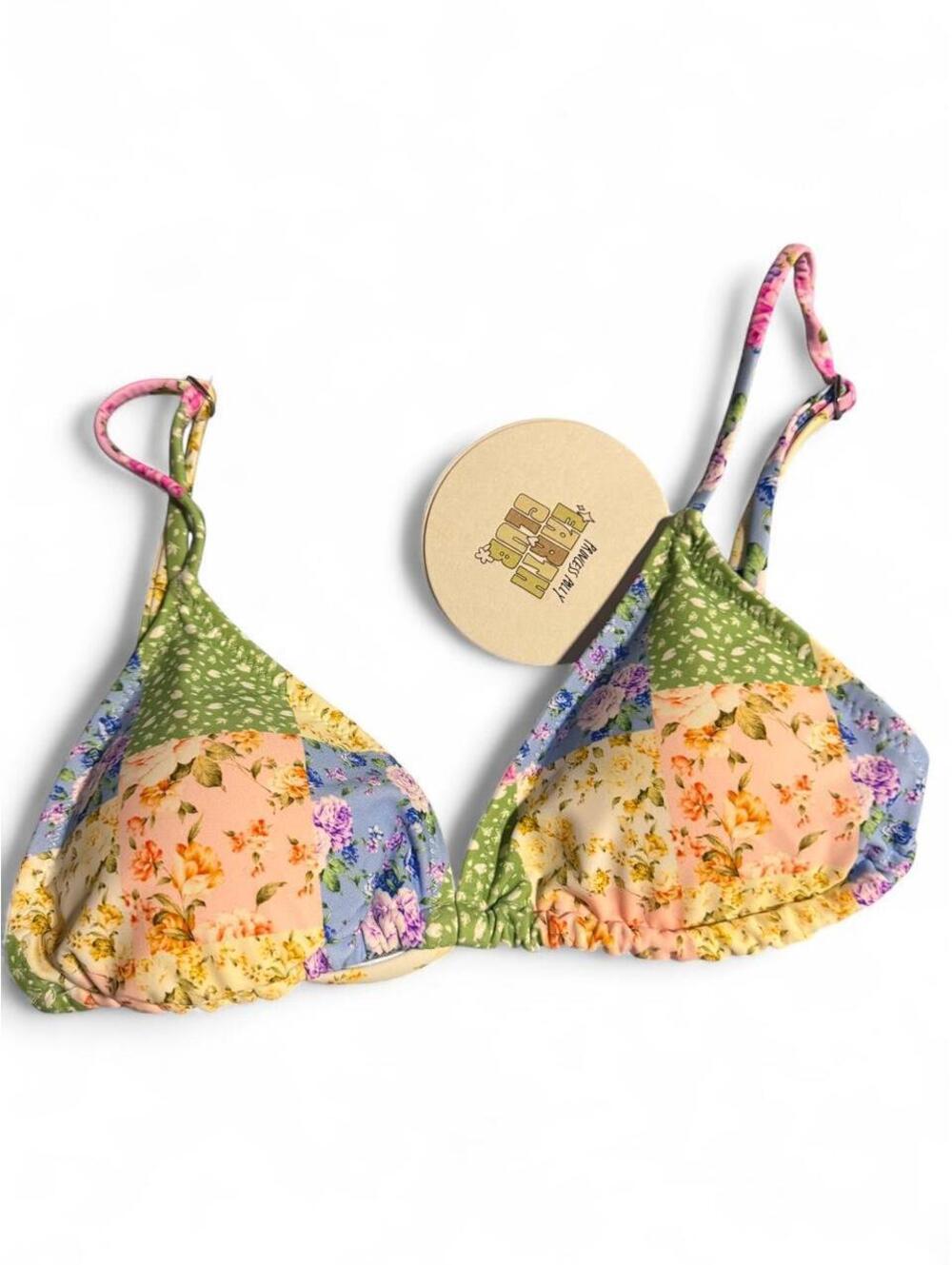 Princess Polly Women's Multi Bikini top NWT SIZE 6